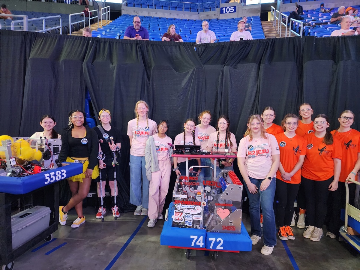 VOLT team on the competition field